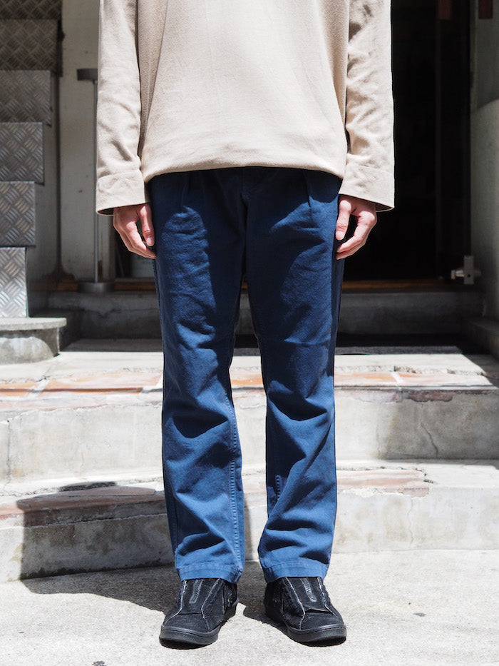 Dweller Chino Trousers 02 Cotton Chino Cloth OD