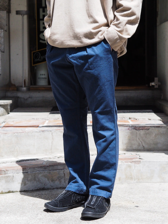 Dweller Chino Trousers 02 Cotton Chino Cloth OD