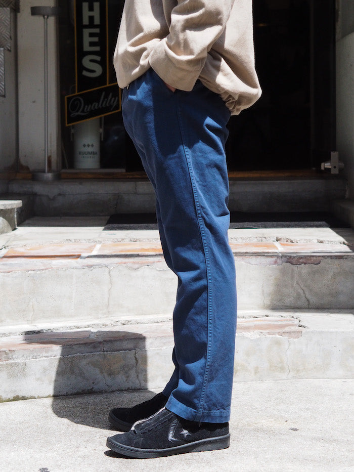 Dweller Chino Trousers 02 Cotton Chino Cloth OD