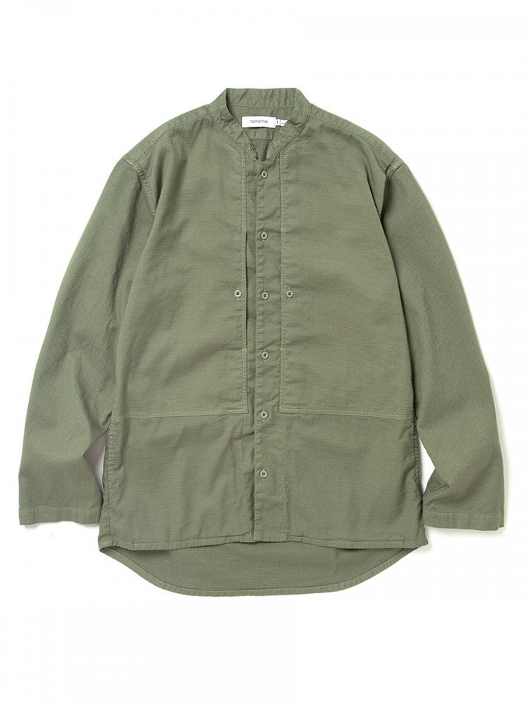 Climber L/S Shirt Jacket C/P Dobby Stretch Overdyed