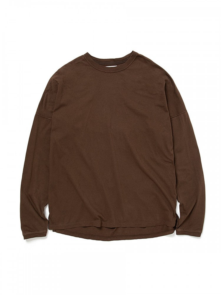 Clerk L/S Tee Cotton Jersey Overdyed VW