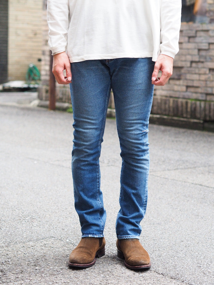 Dweller 5P Jeans 02 CP 13.5oz Denim Stretch VW LEO