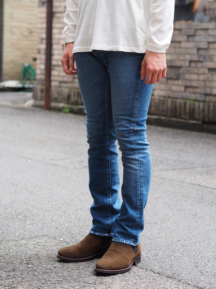 Dweller 5P Jeans 02 CP 13.5oz Denim Stretch VW LEO