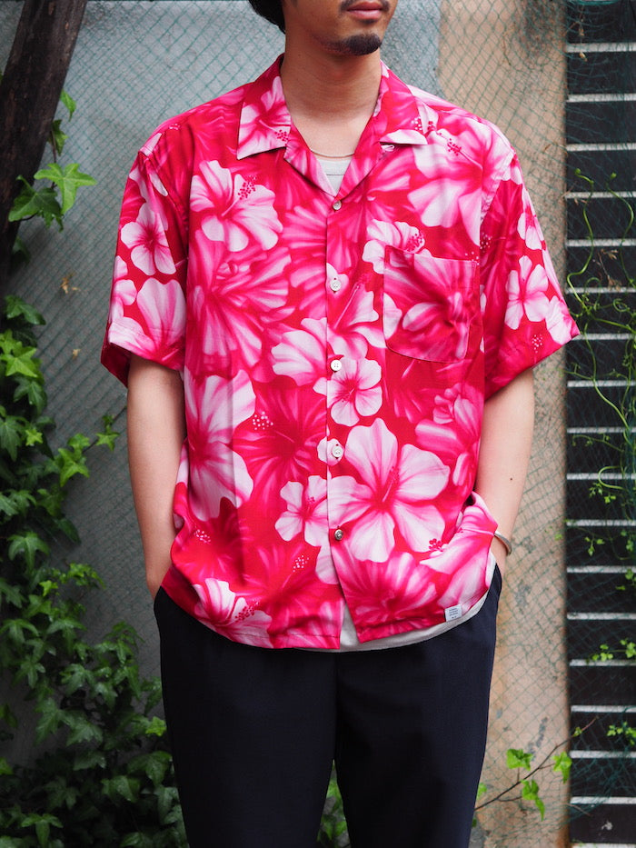 S/S Open Collar Aloha Shirt ROGERS