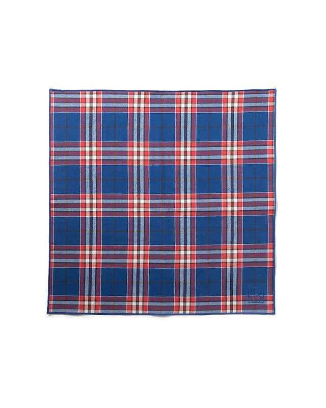 Check Bandana Cotton Flannel Vintage Wash