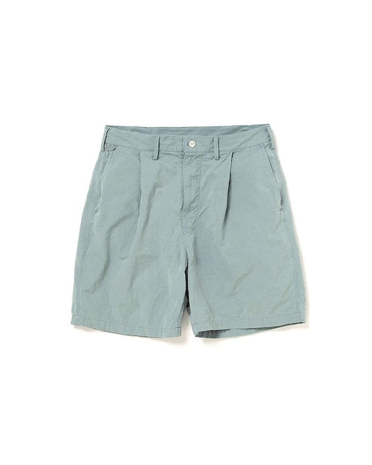 Tuck Shorts Cotton Broad Cloth Vintage Wash
