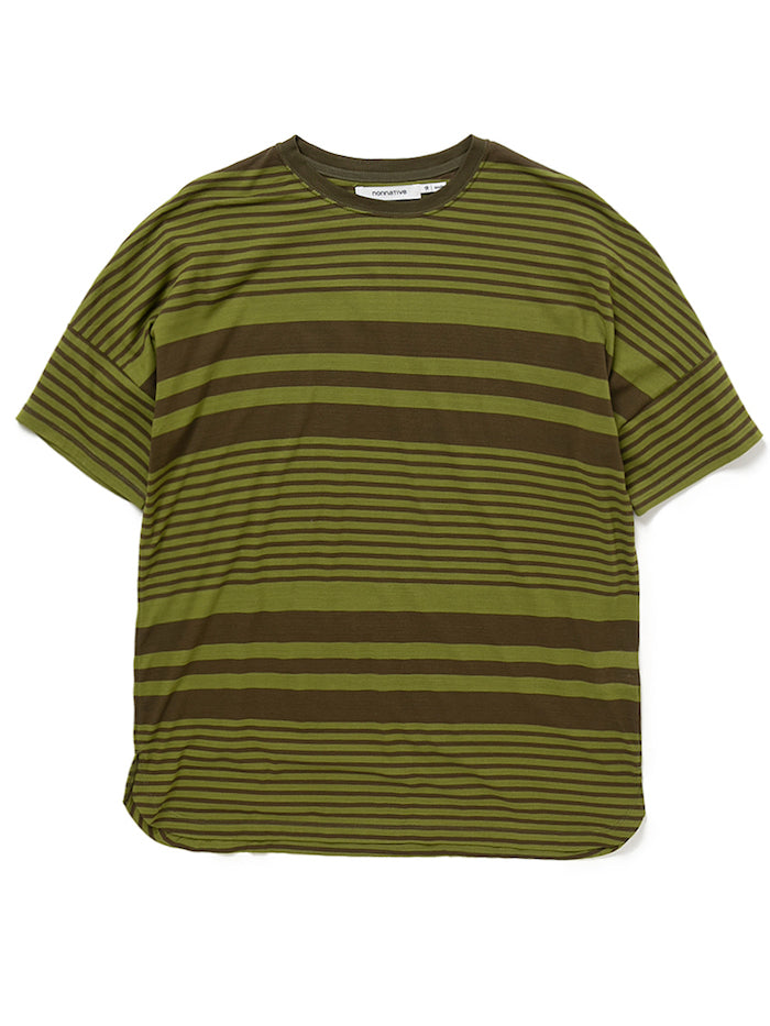 Clerk S/S Tee Cotton Jersey Border