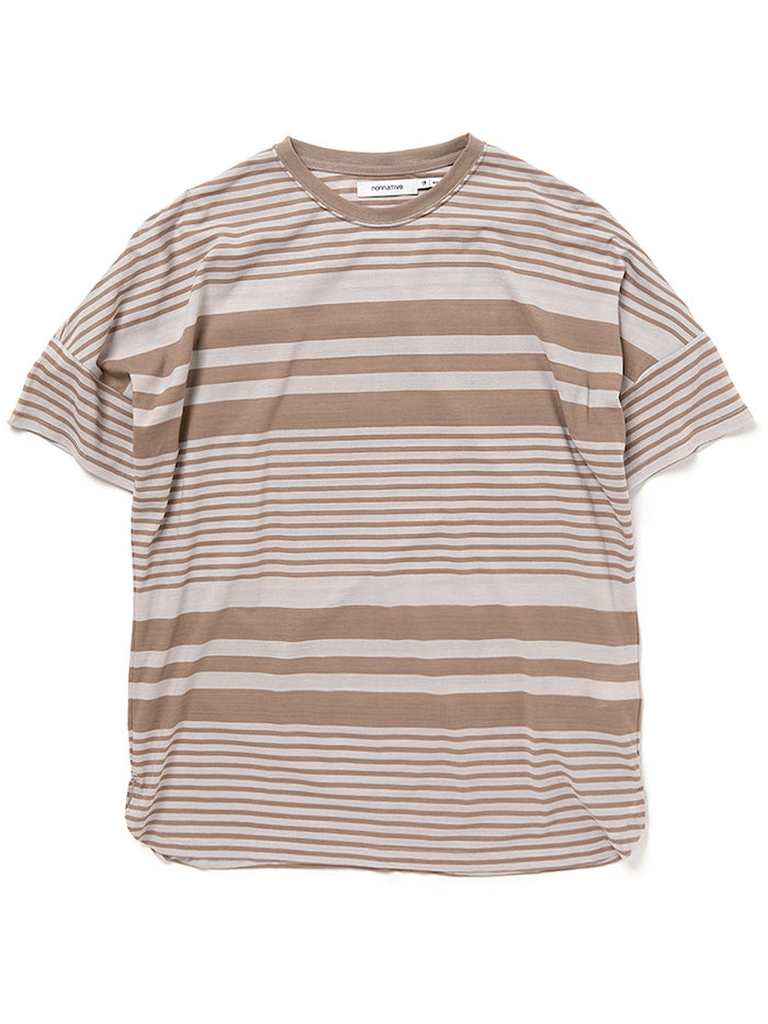 Clerk S/S Tee Cotton Jersey Border