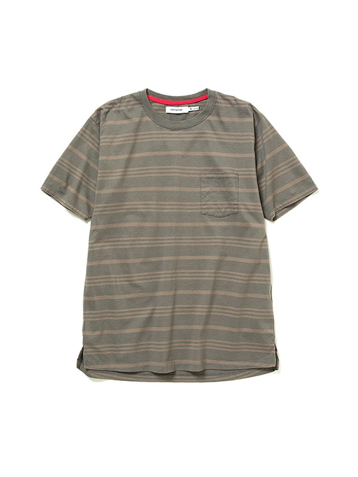 Dweller S/S Tee Cotton Jersey Border