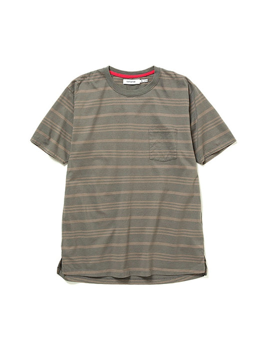 Dweller S/S Tee Cotton Jersey Border