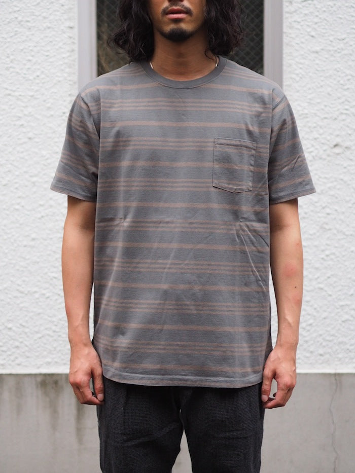 Dweller S/S Tee Cotton Jersey Border