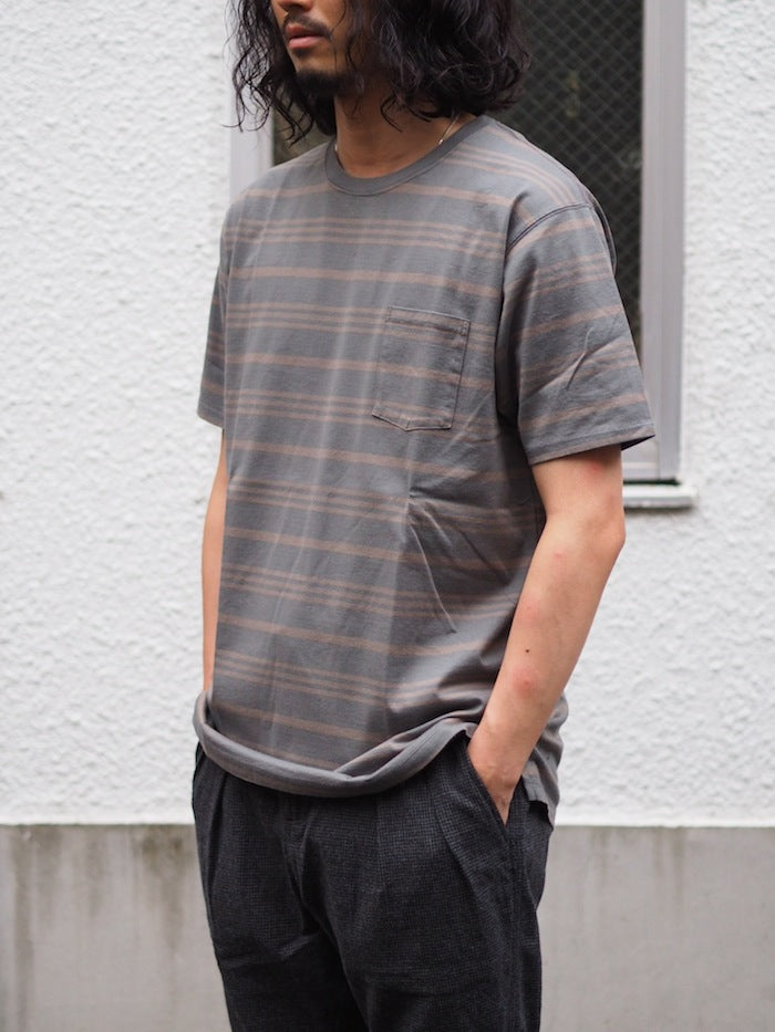 Dweller S/S Tee Cotton Jersey Border