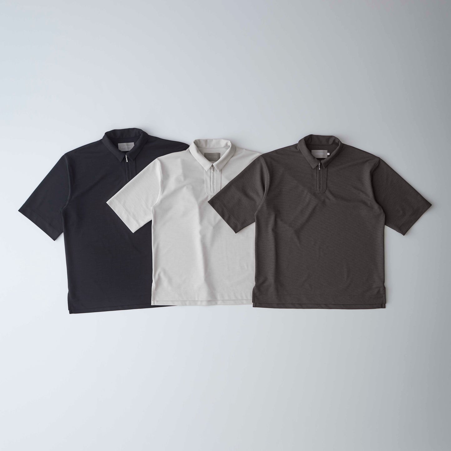Half Zip Polo Shirt