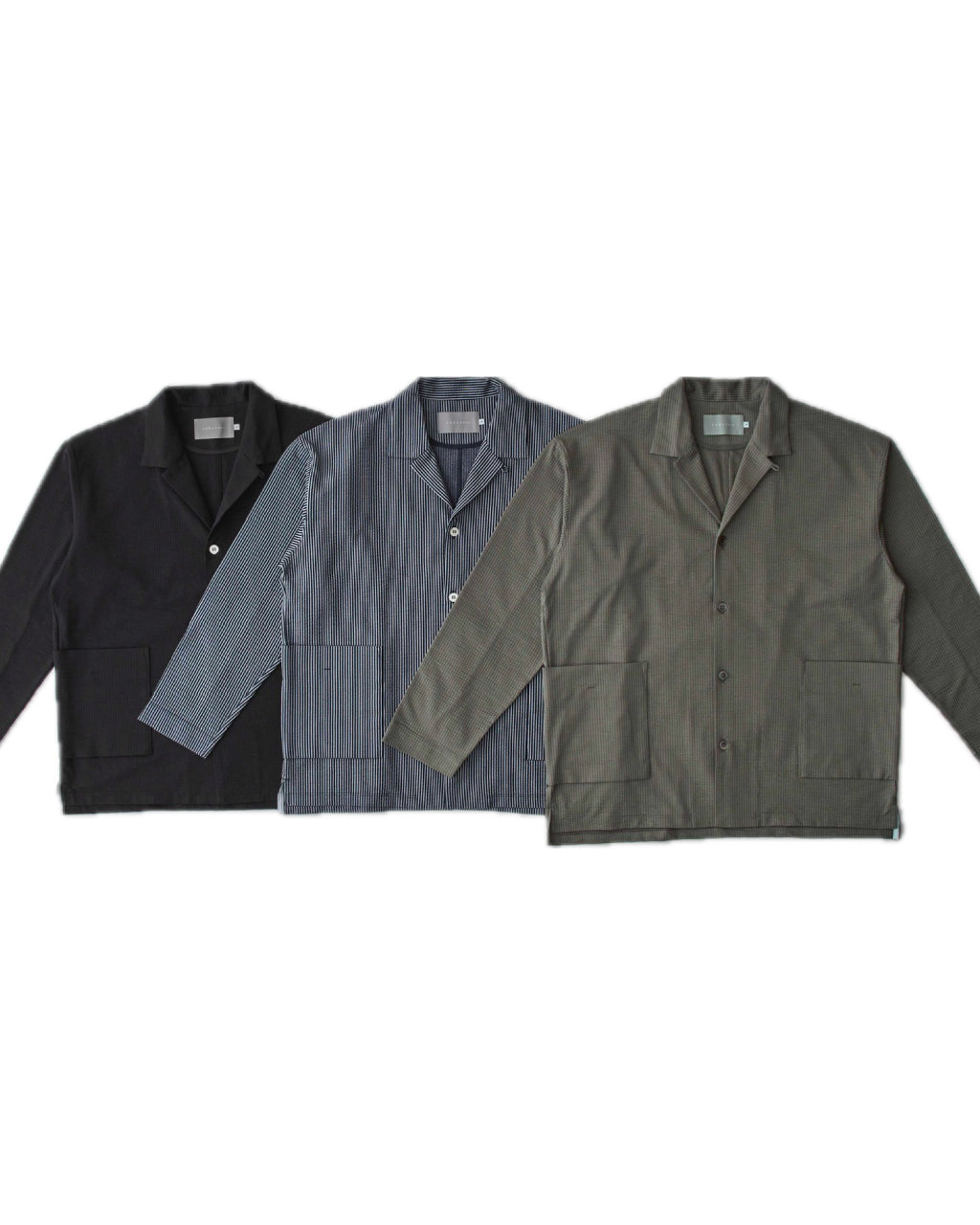 Seersucker Shirt Jacket