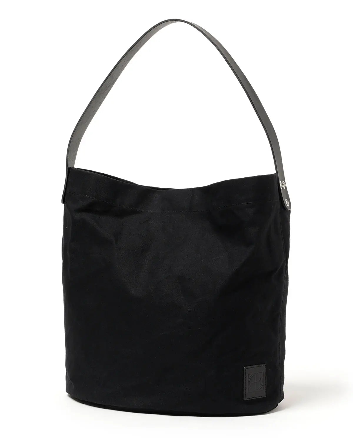 Shoulder Bag Duck Canvas with Cow Leather