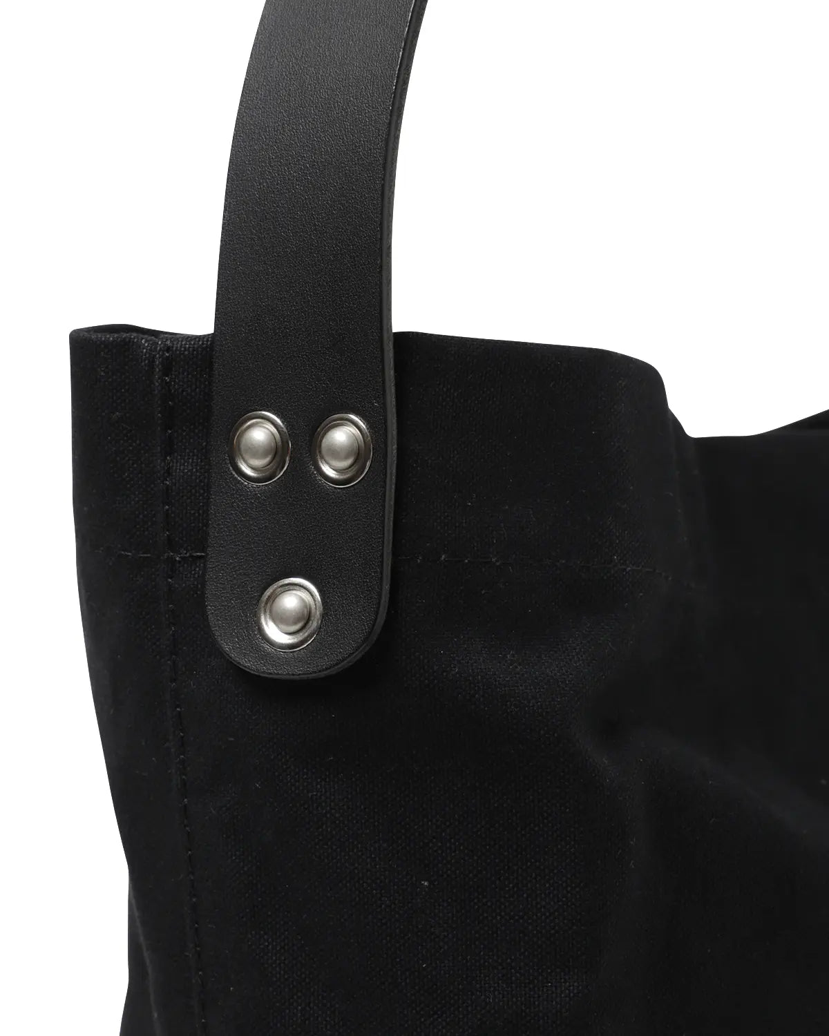 Shoulder Bag Duck Canvas with Cow Leather