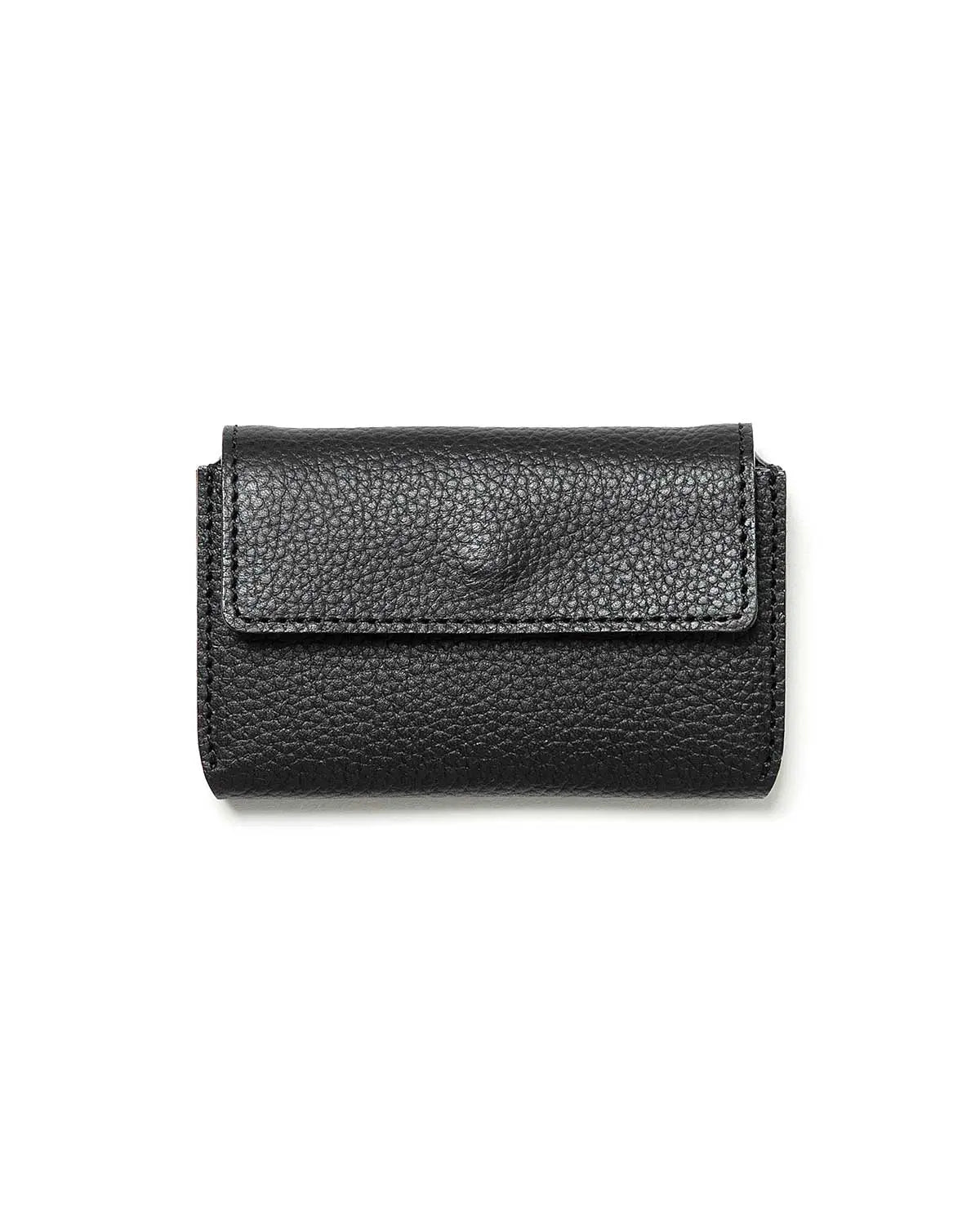 Compact Accordion Wallet Shrink Leather
