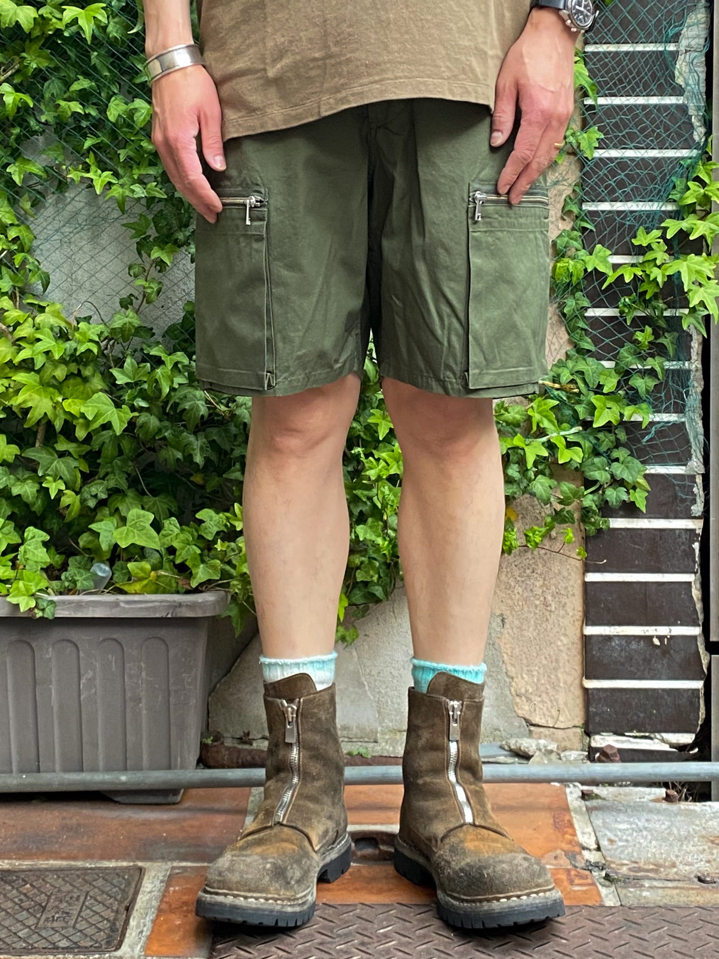 Trooper 6P Shorts Cotton Gabardine