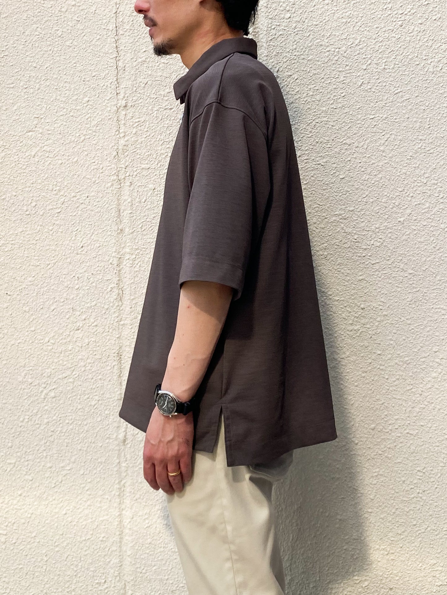 Half Zip Polo Shirt