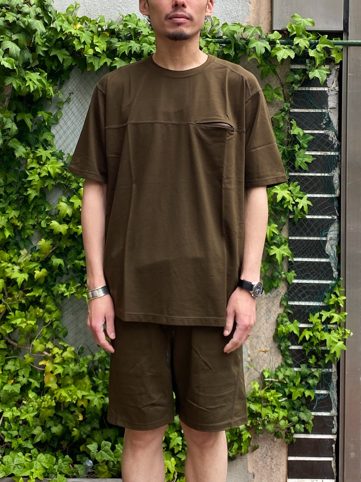 Jogger S/S Tee C/N Jersey ICE PACK
