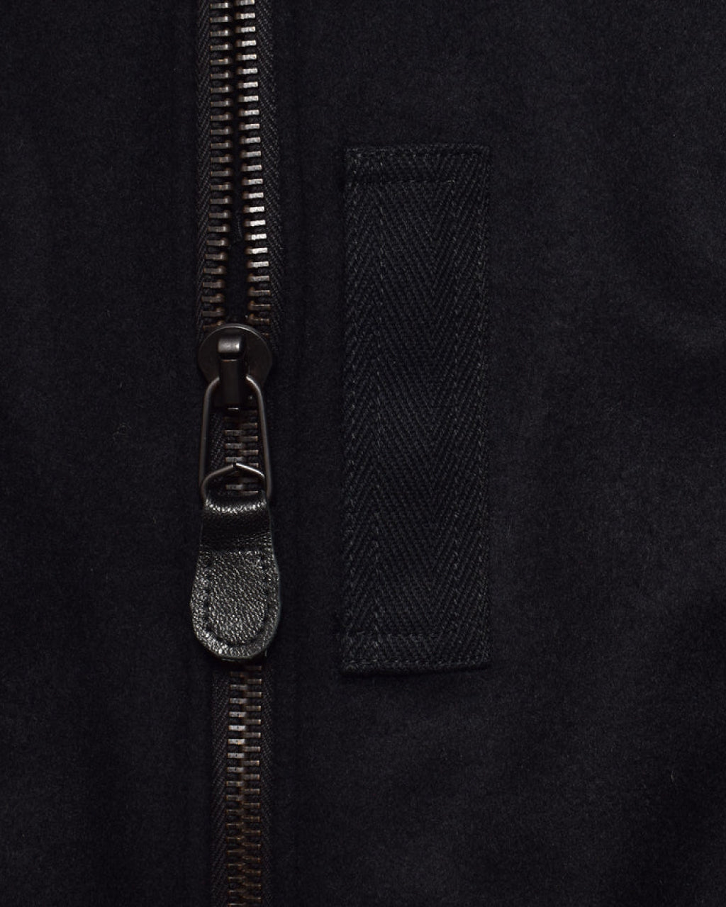 Wool Melton Bomber JKT