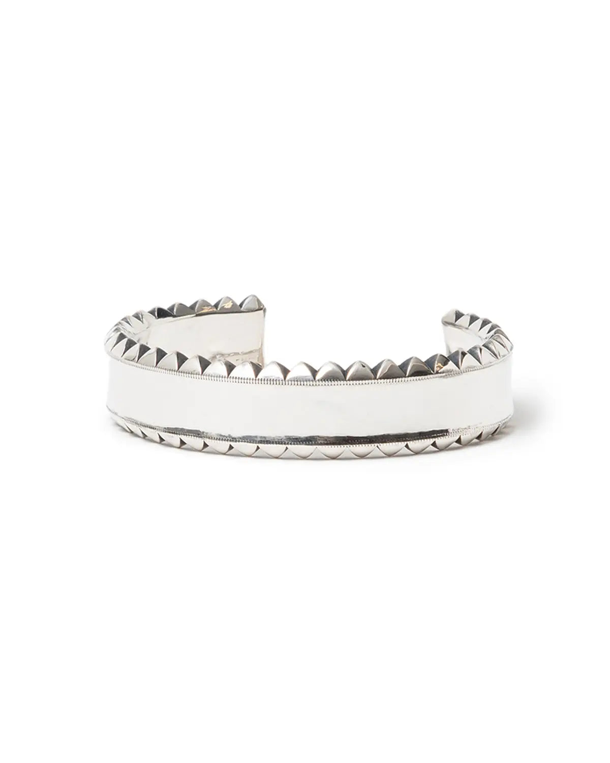 Dweller Studs Bangle Wide 925 Silver by END