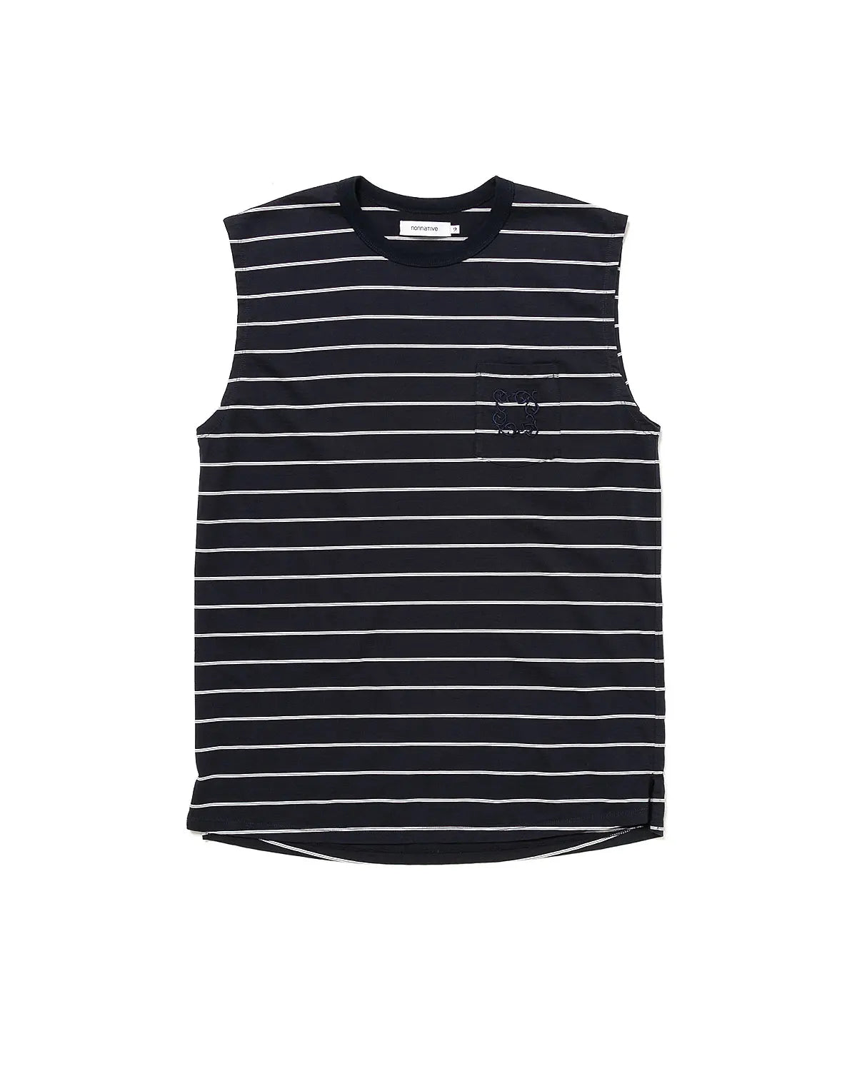 Dweller N/S Tee Border Cotton Jersey