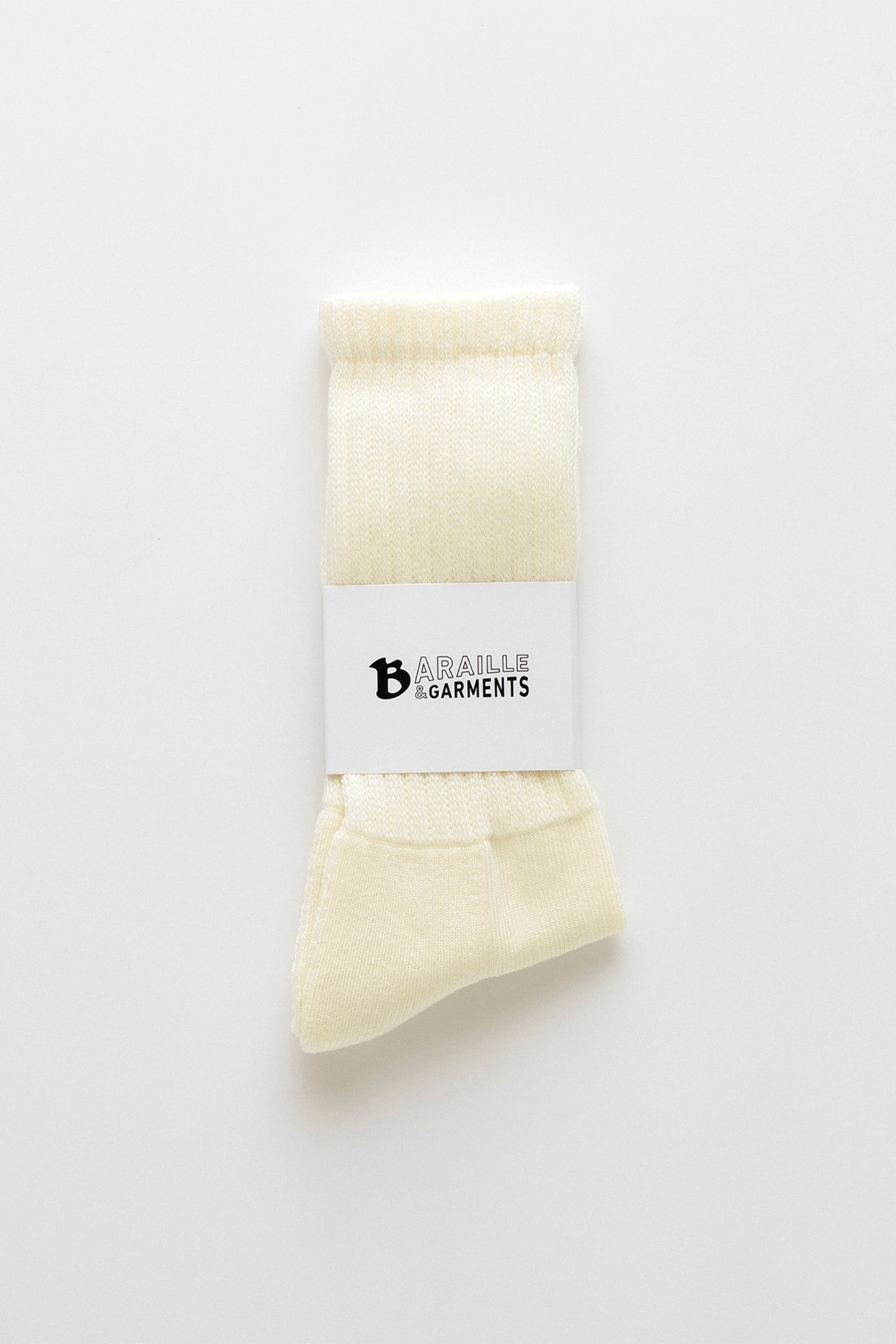 American Sea Island Cotton Rib Socks