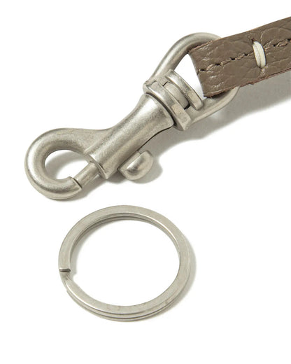 Long Key Ring Shrink Leather