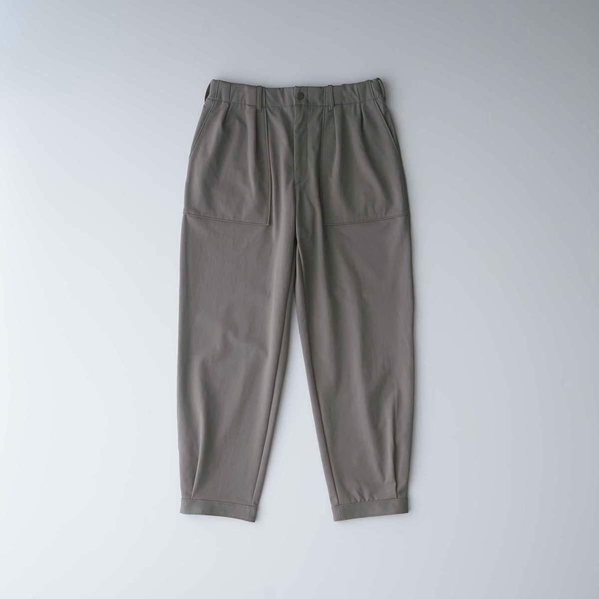French Terry Hen Tuck Pants