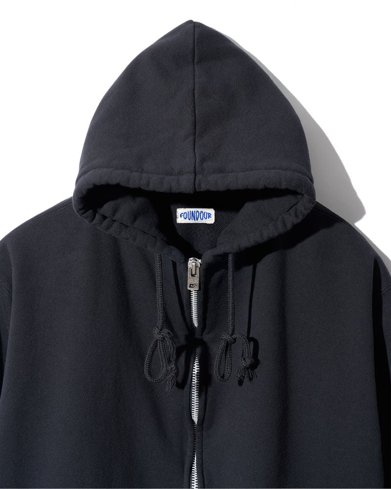 Cotton French Terry Zip Up Hoodie