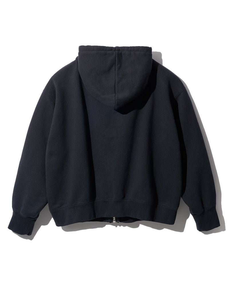 Cotton French Terry Zip Up Hoodie