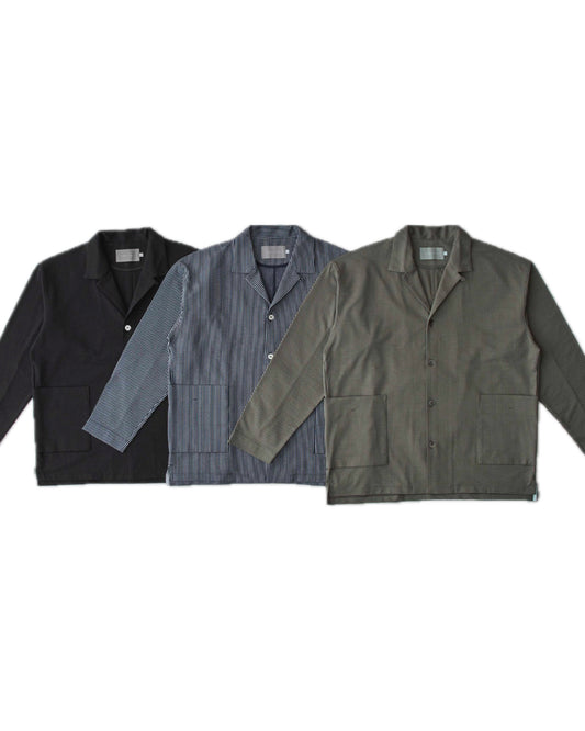 Seersucker Shirt Jacket