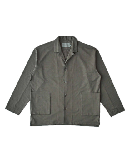 Seersucker Shirt Jacket