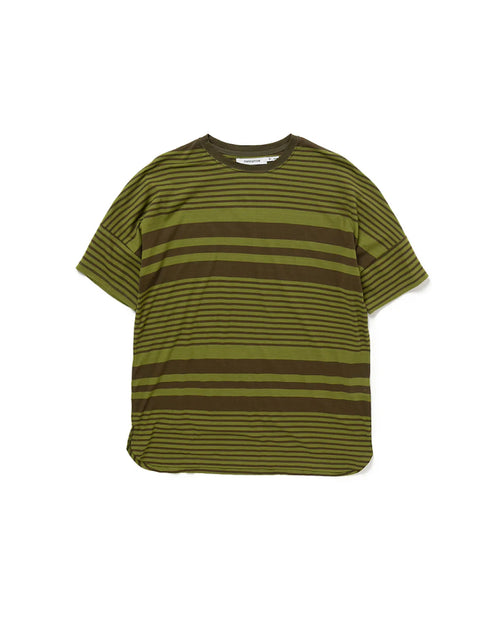 Clerk S/S Tee Cotton Jersey Border