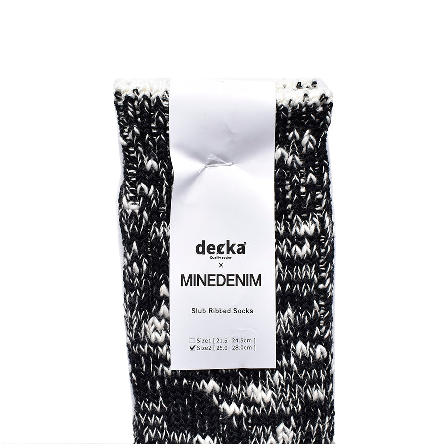 decka*MINEDENIM Melange Rib SOX