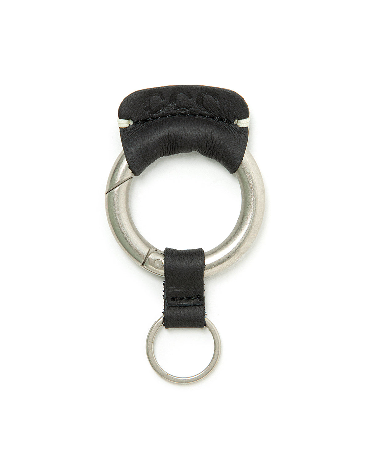 Round Key Ring Cow Leather for CITY COUNTRY CITY