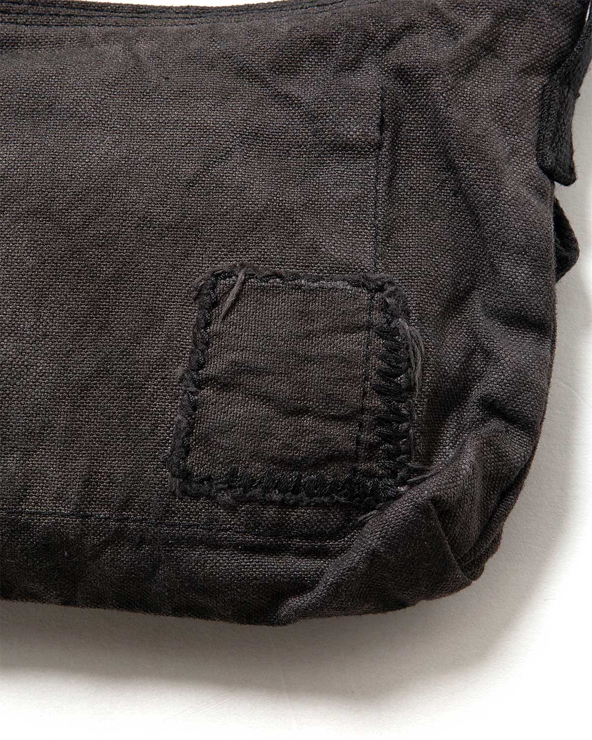 Shoulder Bag Duck Canvas KAKISHIBU Dyed