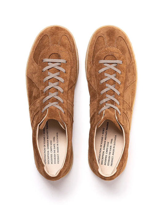 GERMAN TRAINER COW SUEDE by REPRODUCTION OF FOUND