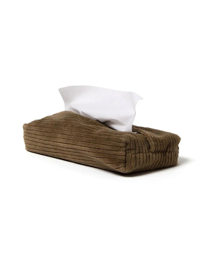 Tissue Cover Cotton Corduroy