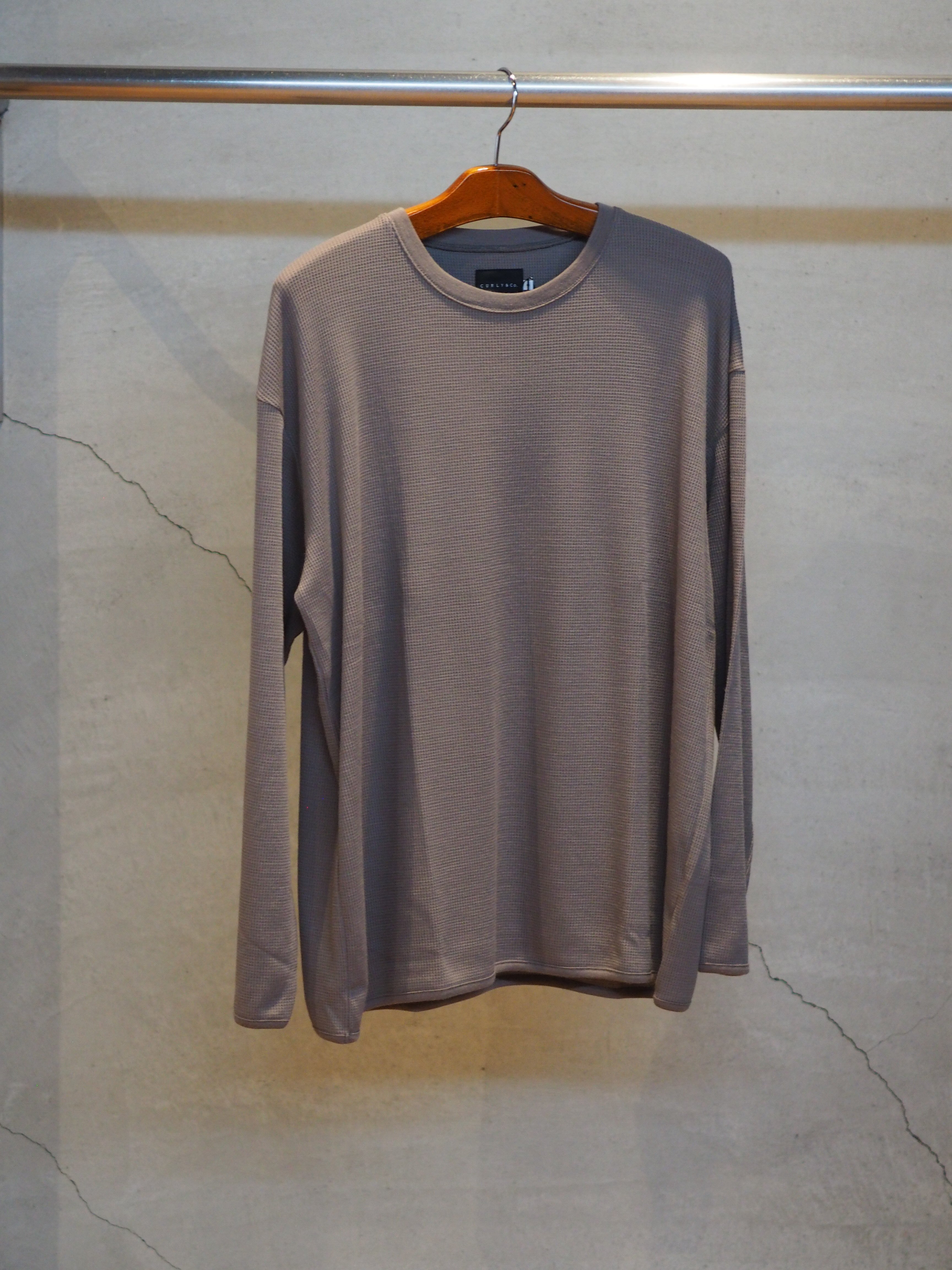 Wool Waffle Jersey Tee