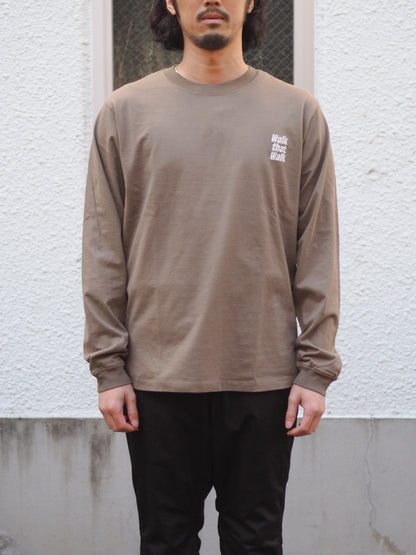 Dweller L/S Tee "WALK THAT WALK"