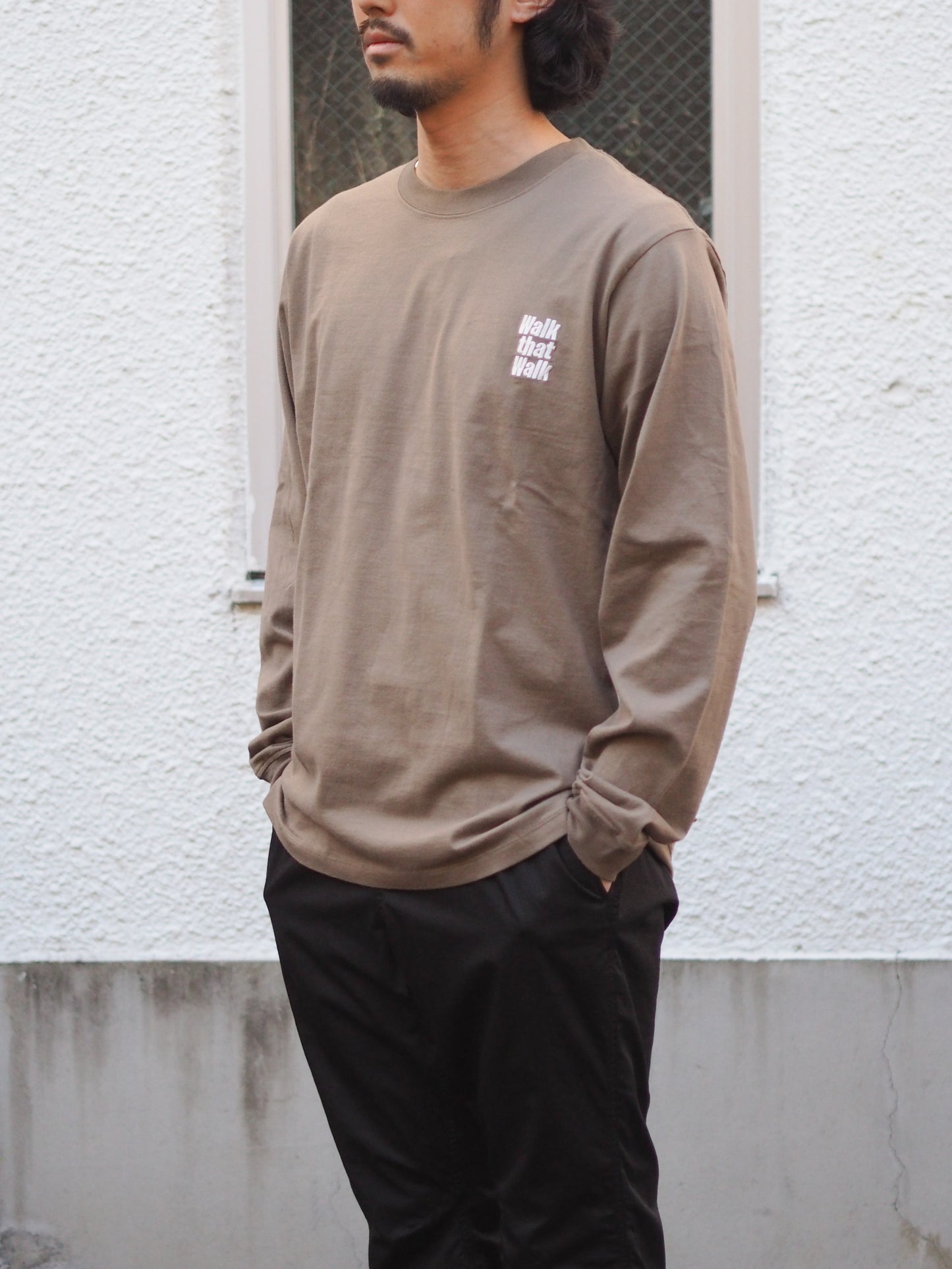 Dweller L/S Tee "WALK THAT WALK"