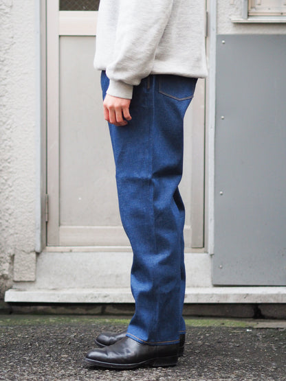 Straight Fit Denim Pants "THUNDERS"