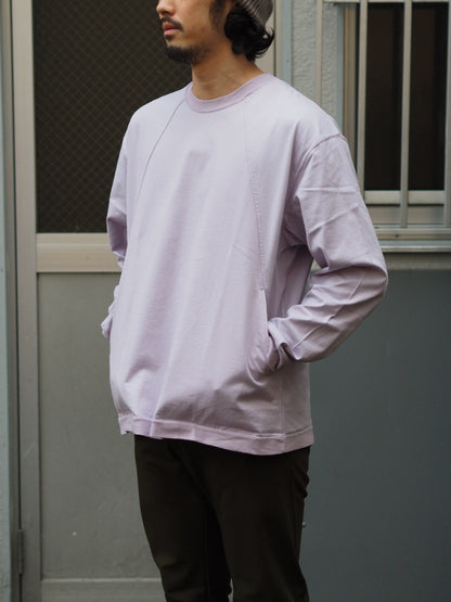 Switching Crew Neck L/S Tee