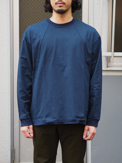 Switching Crew Neck L/S Tee