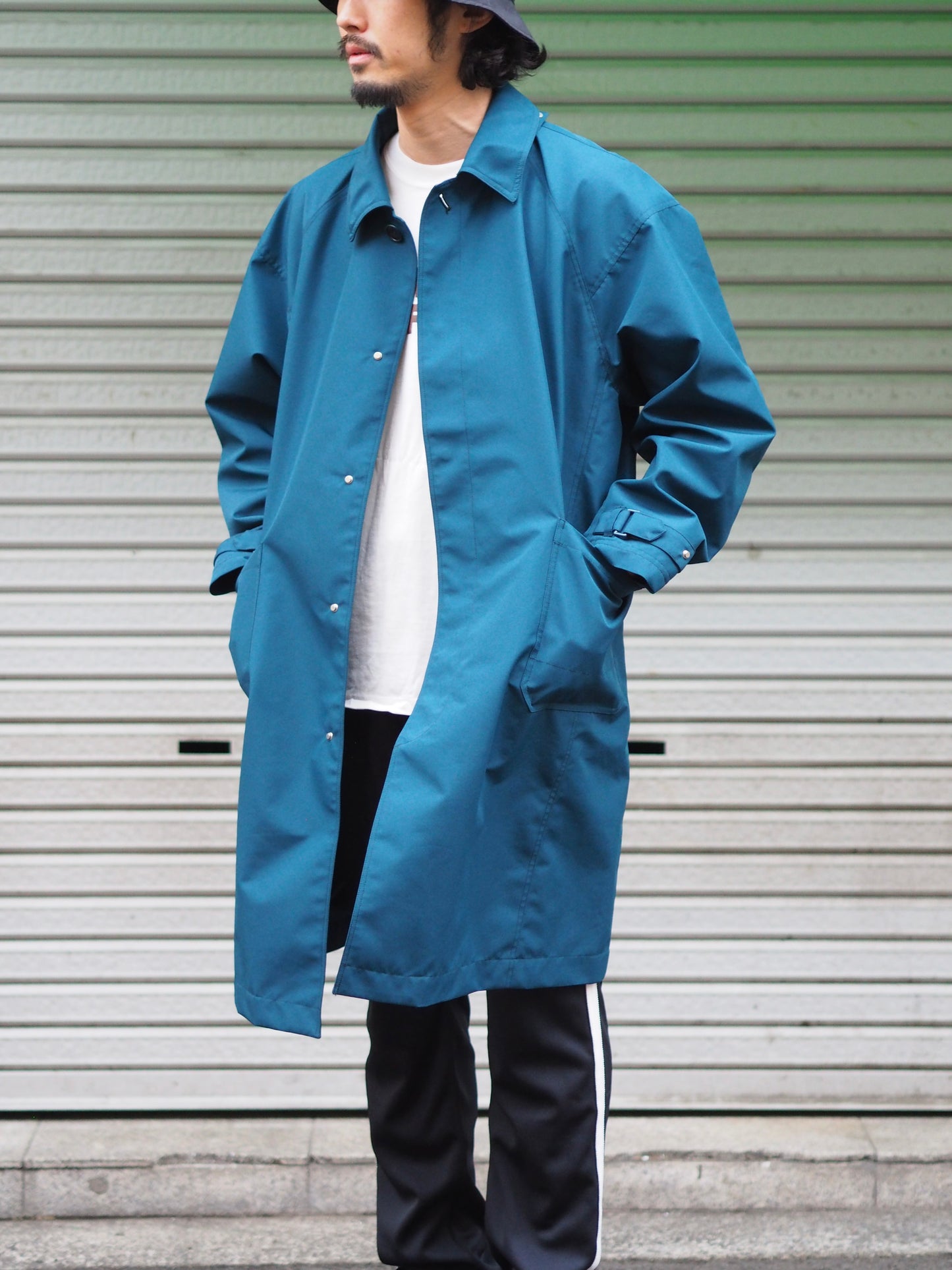 Worker Long Coat Poly Canvas GORE-TEX WINDSTOPPER