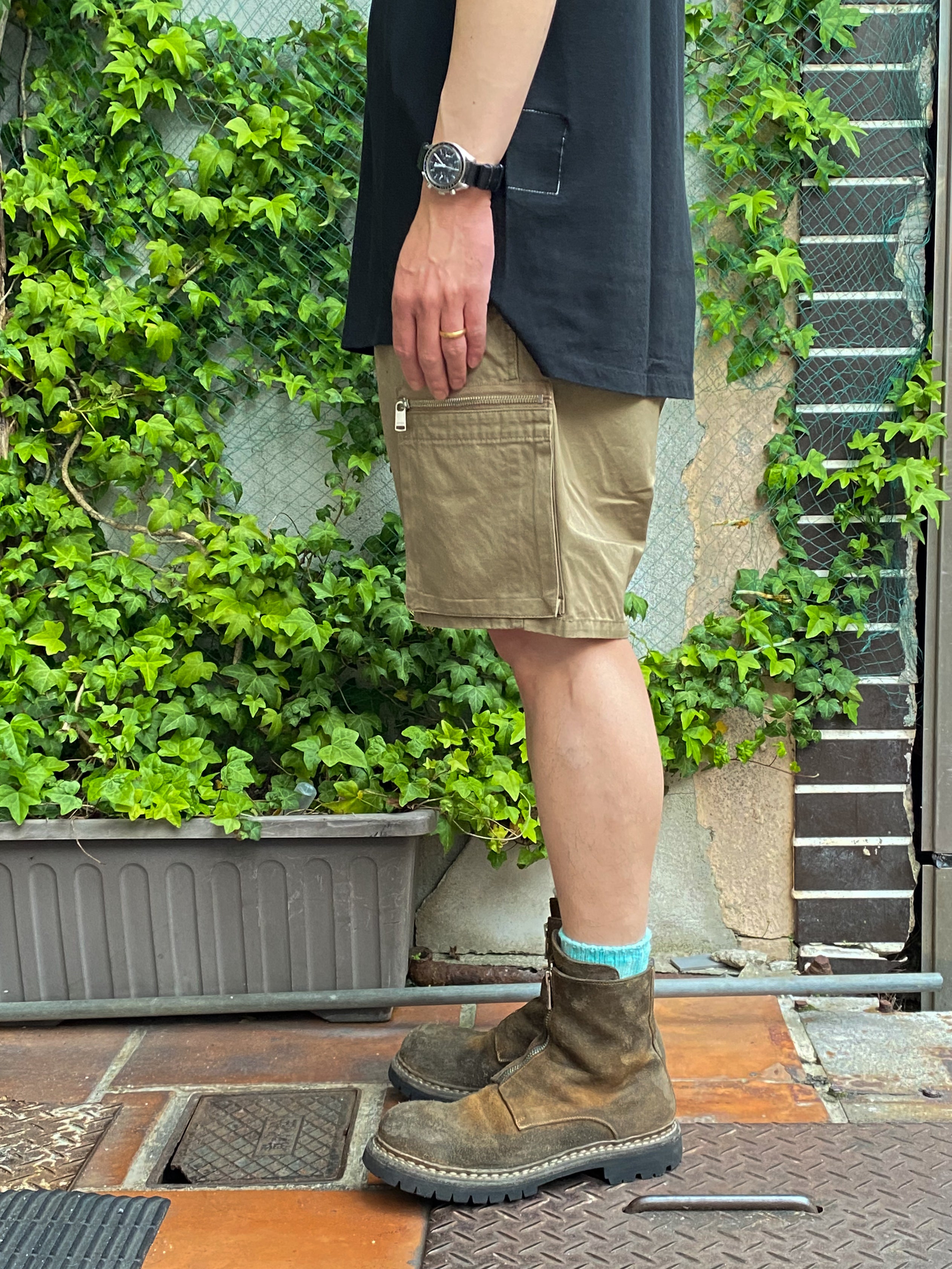 Trooper 6P Shorts Cotton Gabardine