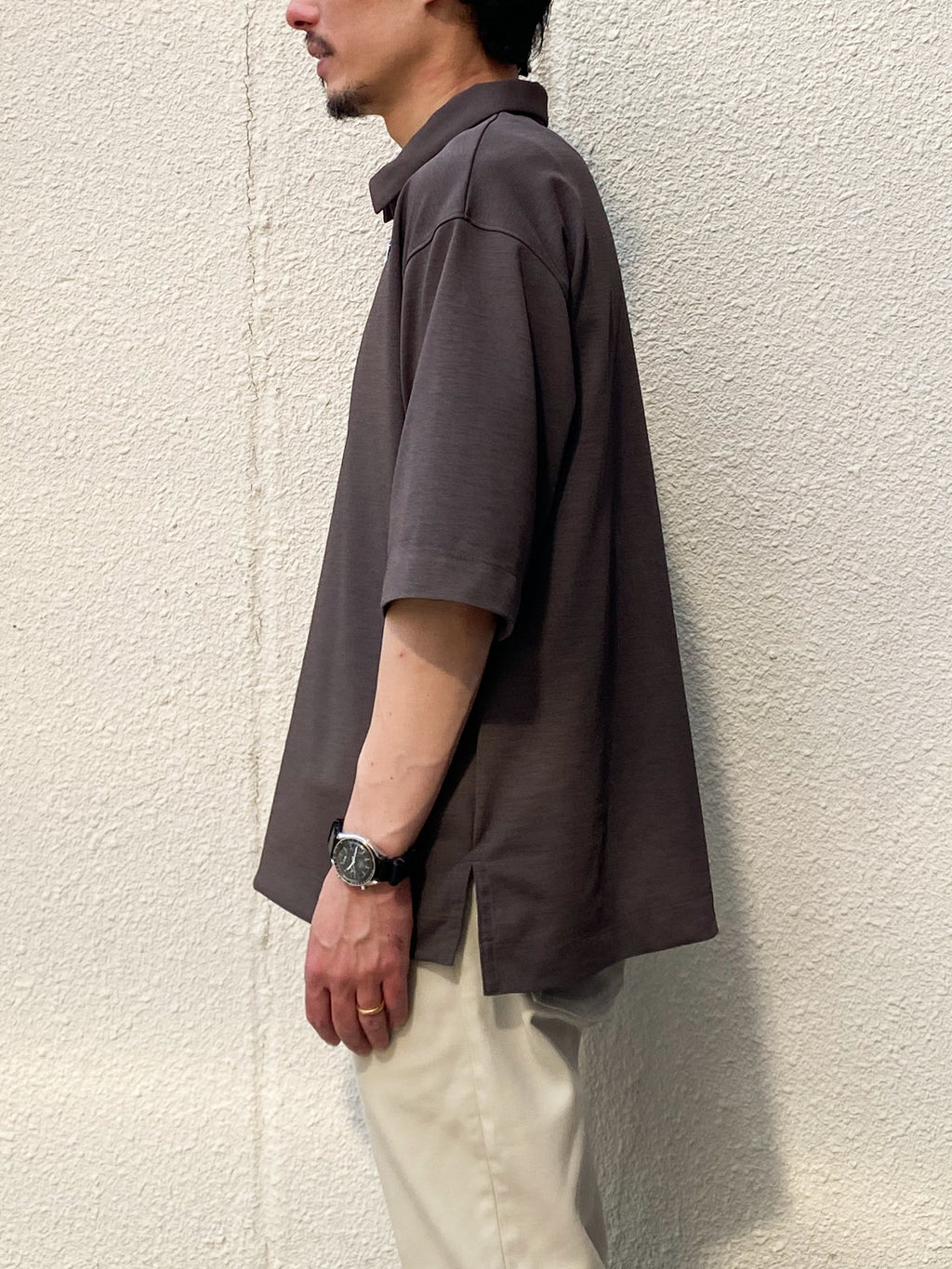 Half Zip Polo Shirt