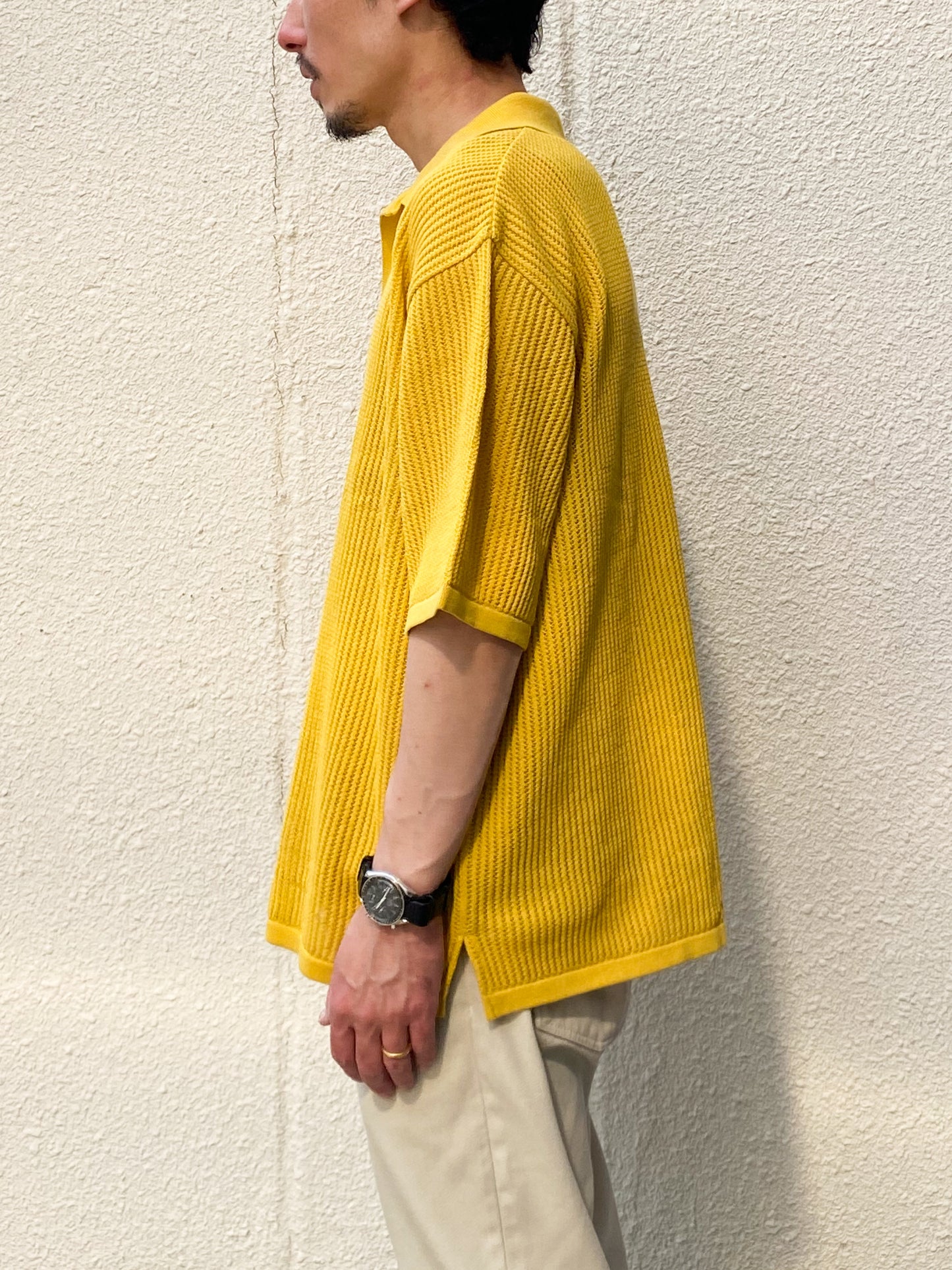 Cotton Sukashi Knit P/O